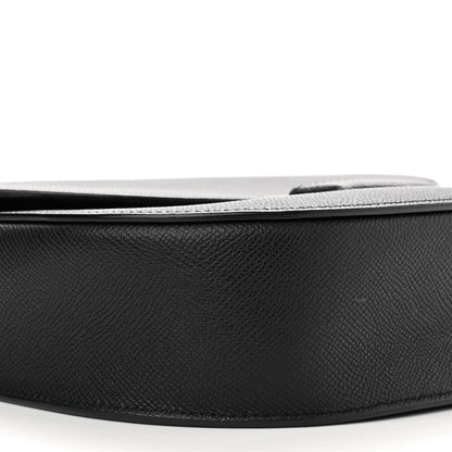 Celine Grained Calfskin Medium Trotteur Black 8 of 11