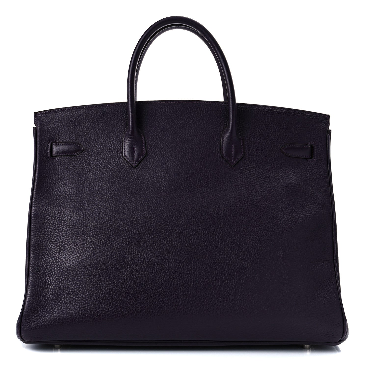 Hermes Taurillon Clemence Birkin 40 Raisin 4 of 46