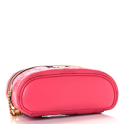 Gucci Calfskin GG Matelasse Mini Top Handle Bag Rhodamine Pink 4 of 9