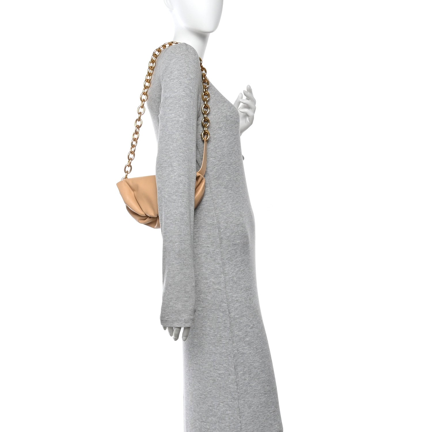 Bottega Veneta Nappa The Belt Chain Pouch Almond 2 of 10