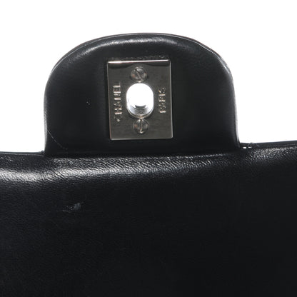Chanel Patent Medium Double Flap Black 5 of 8
