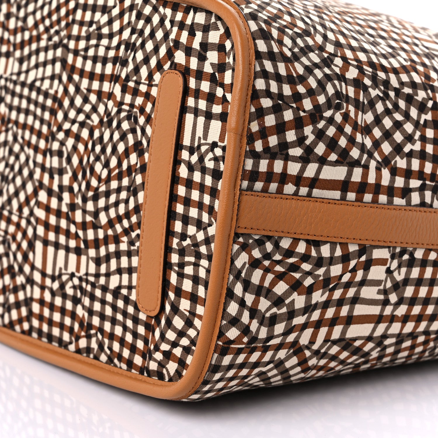 MCM Visetos Large Liz Reversible Shopper Tote Cognac 13 of 14