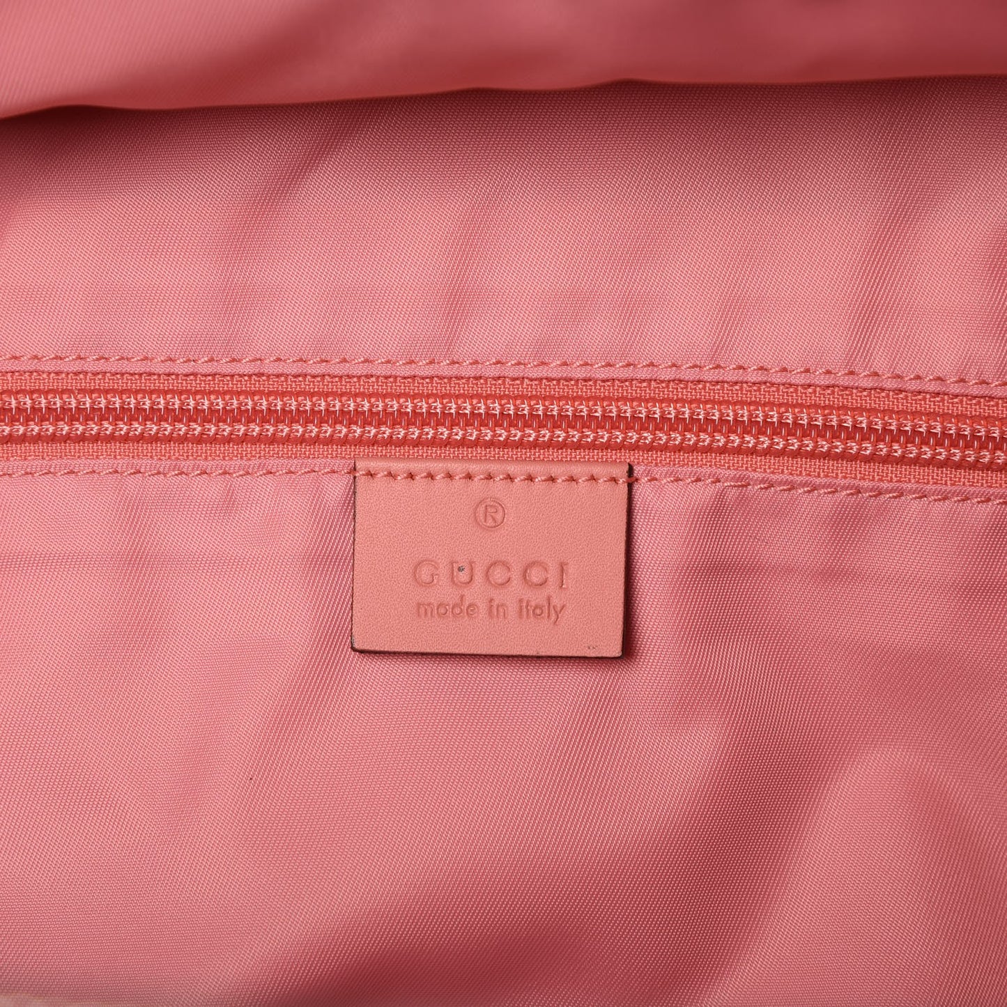 GG Supreme Monogram Rose Backpack Diaper Bag Pink