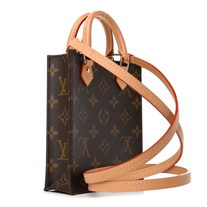 Louis Vuitton Monogram Petit Sac Plat 2 of 4