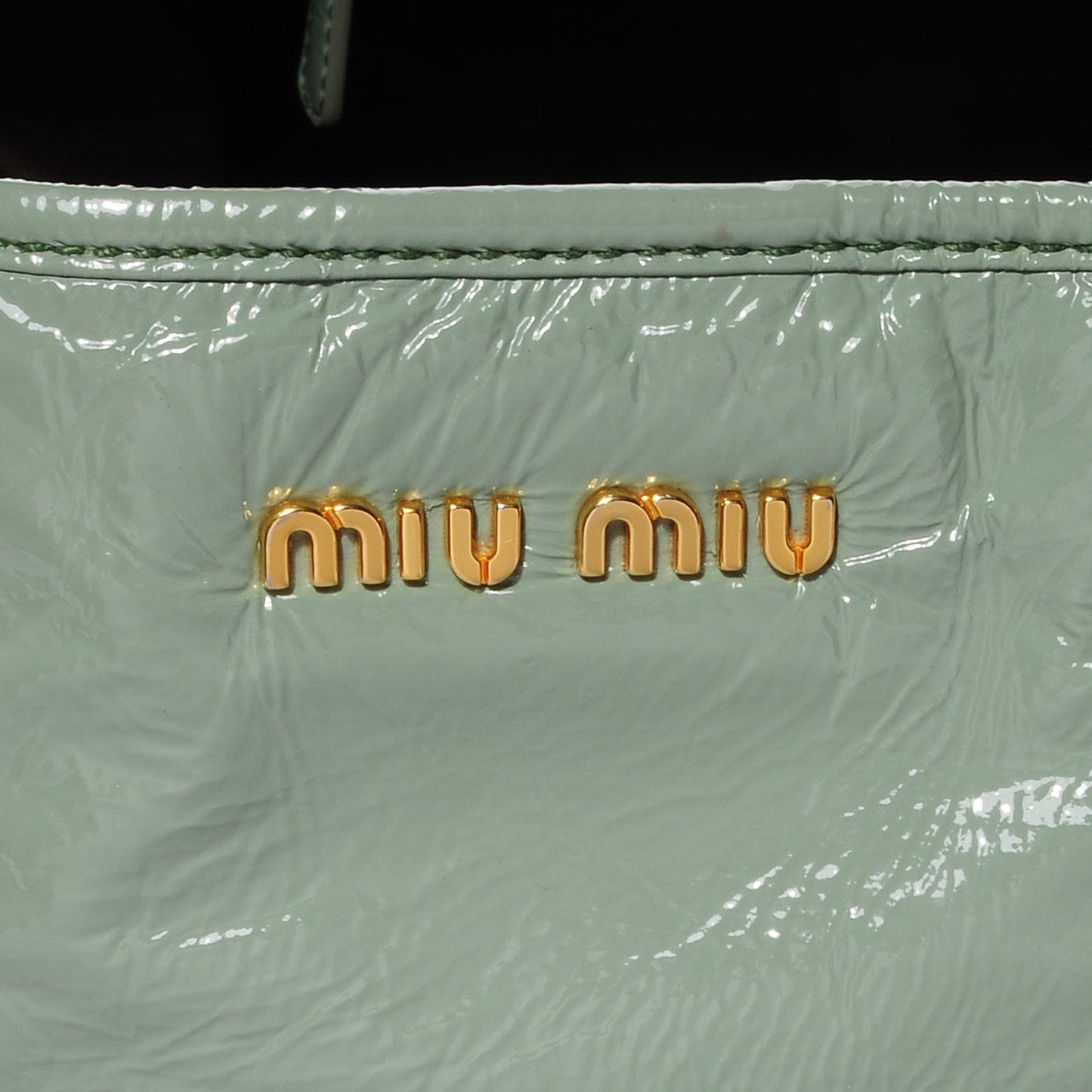 Tessuto Vernice Tote Agave