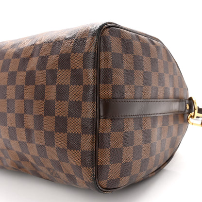 Louis Vuitton Damier Ebene Speedy Bandouliere 30 10 of 13