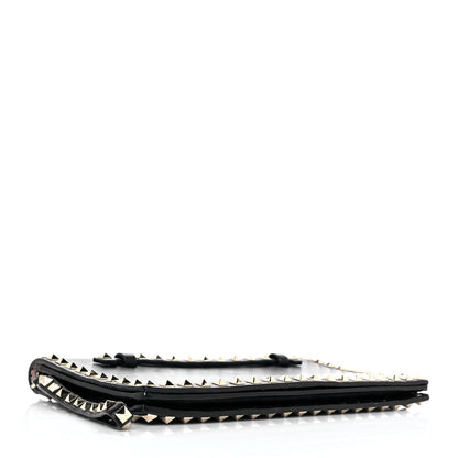 Valentino Garavani Nappa Rockstud Wristlet Clutch Black 3 of 7