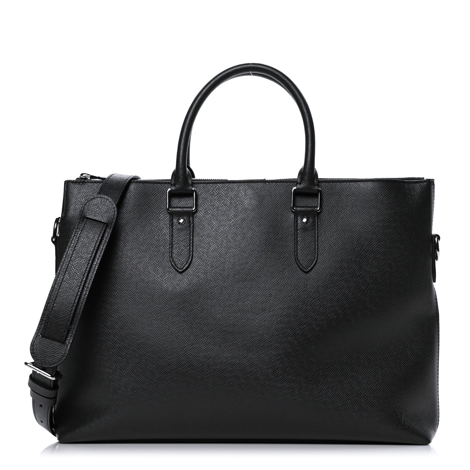 Louis Vuitton Taiga Anton Soft Briefcase Black 1 of 6