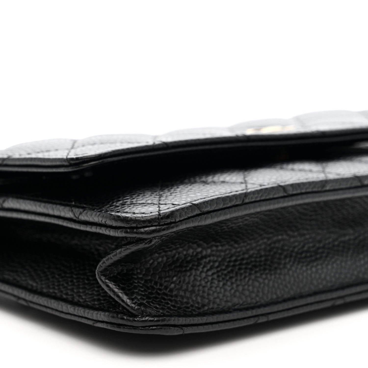Chanel Caviar Quilted Wallet on Chain WOC Black 9 of 11