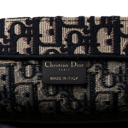 Christian Dior Oblique Medium Book Tote Blue Multicolor 6 of 10