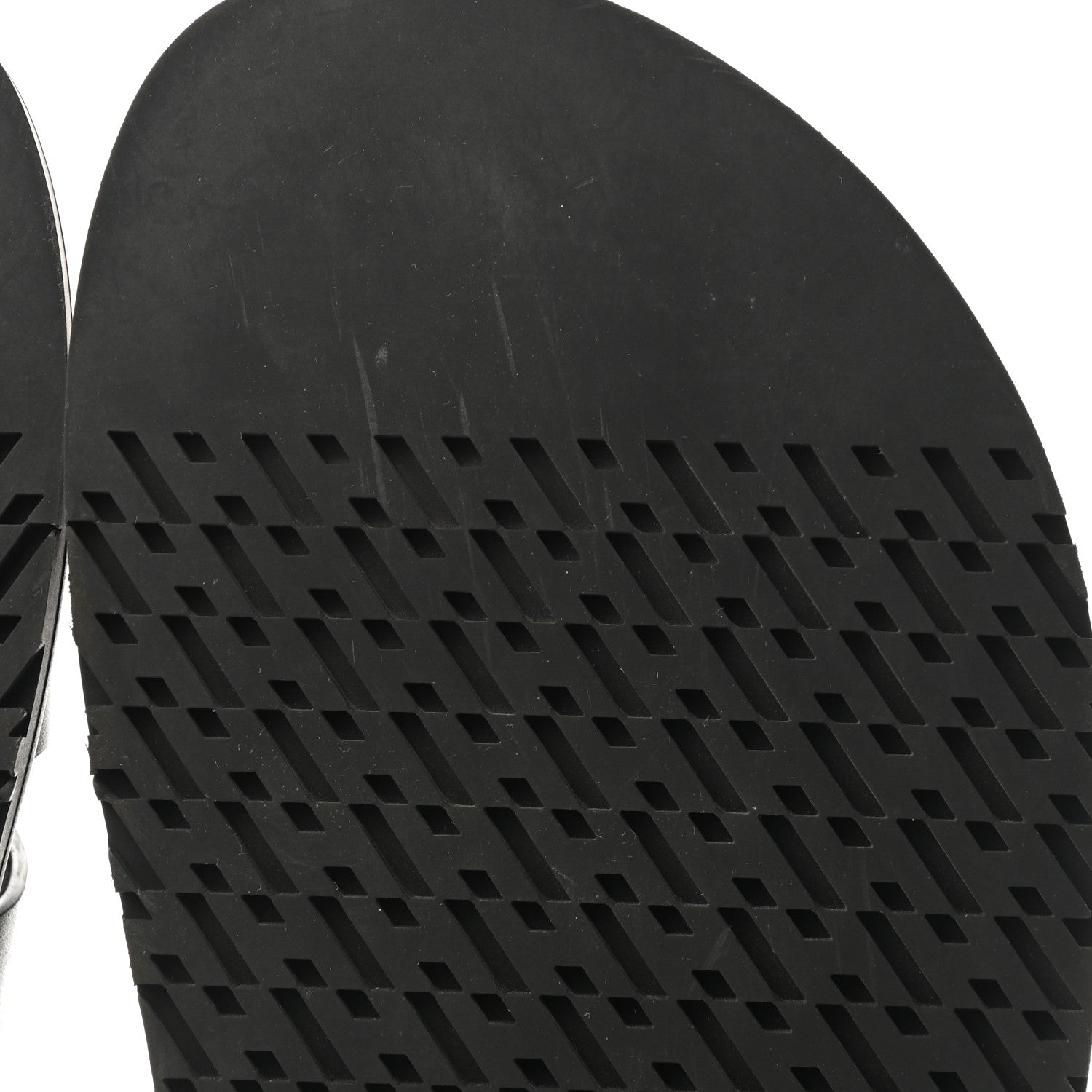 Hermes Calfskin Mens Chypre Sandals 43 Black 9 of 10
