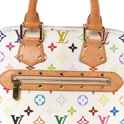 Louis Vuitton Monogram Multicolor Alma White 8 of 12