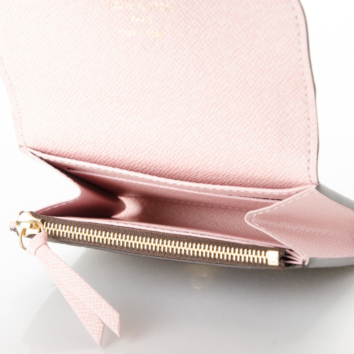 Monogram Rosalie Coin Purse Rose Ballerine