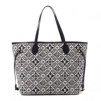 Louis Vuitton Jacquard Since 1854 Neverfull MM Grey 1 of 10