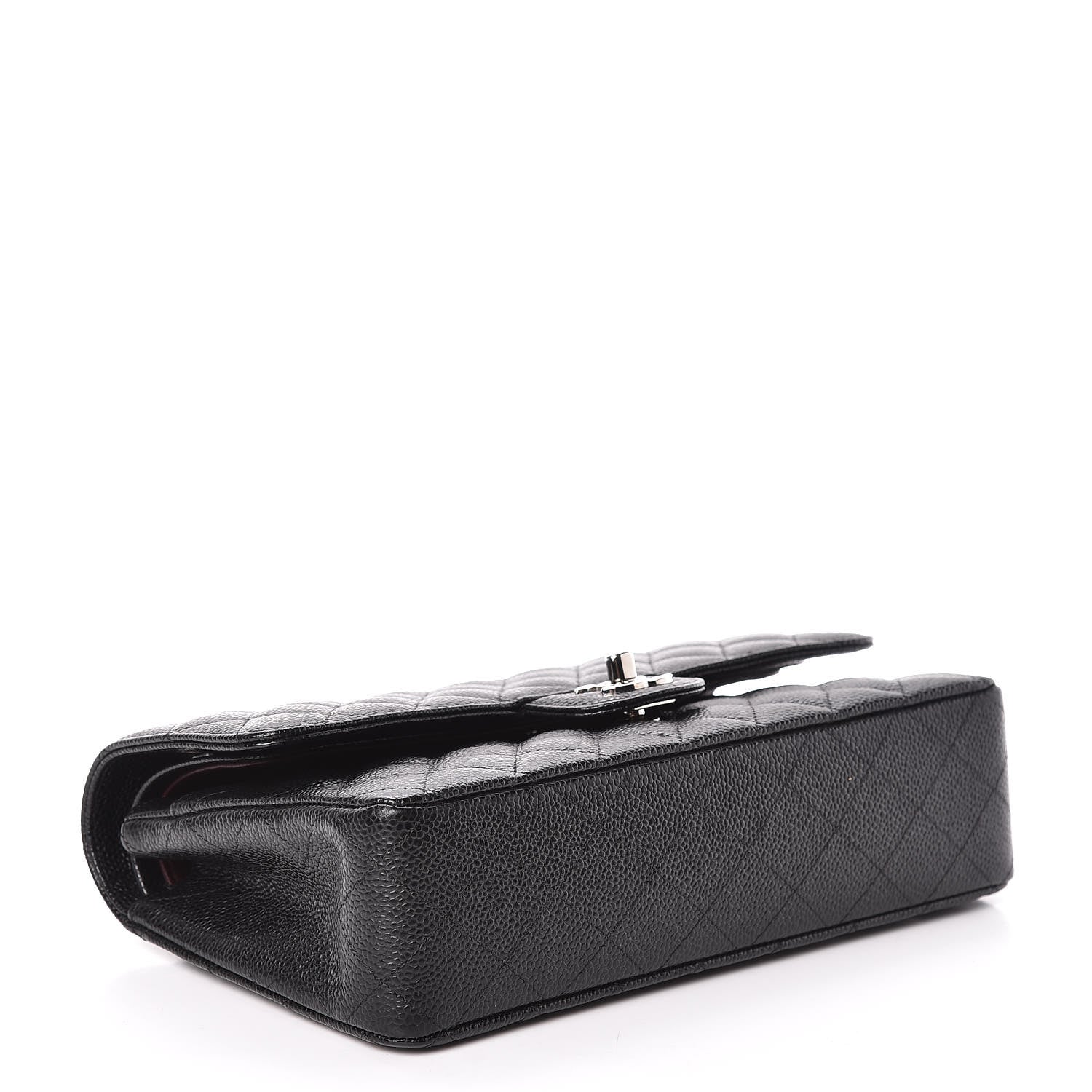 Chanel Caviar Quilted Medium Double Flap Black 4 of 12