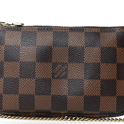 Louis Vuitton Damier Ebene Mini Pochette Accessories 7 of 13
