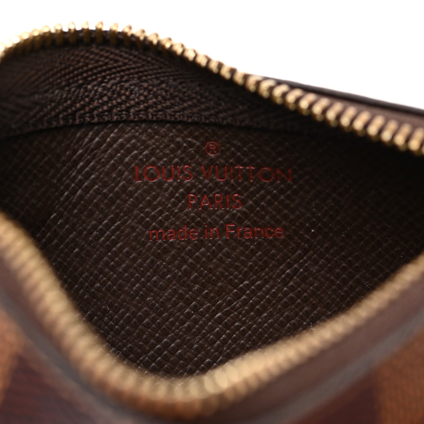 Damier Ebene Key Pouch