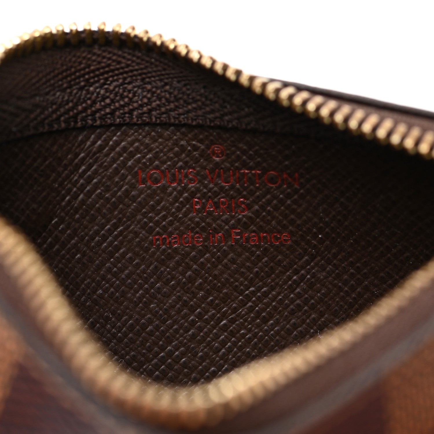 Louis Vuitton Damier Ebene Key Pouch 6 of 8