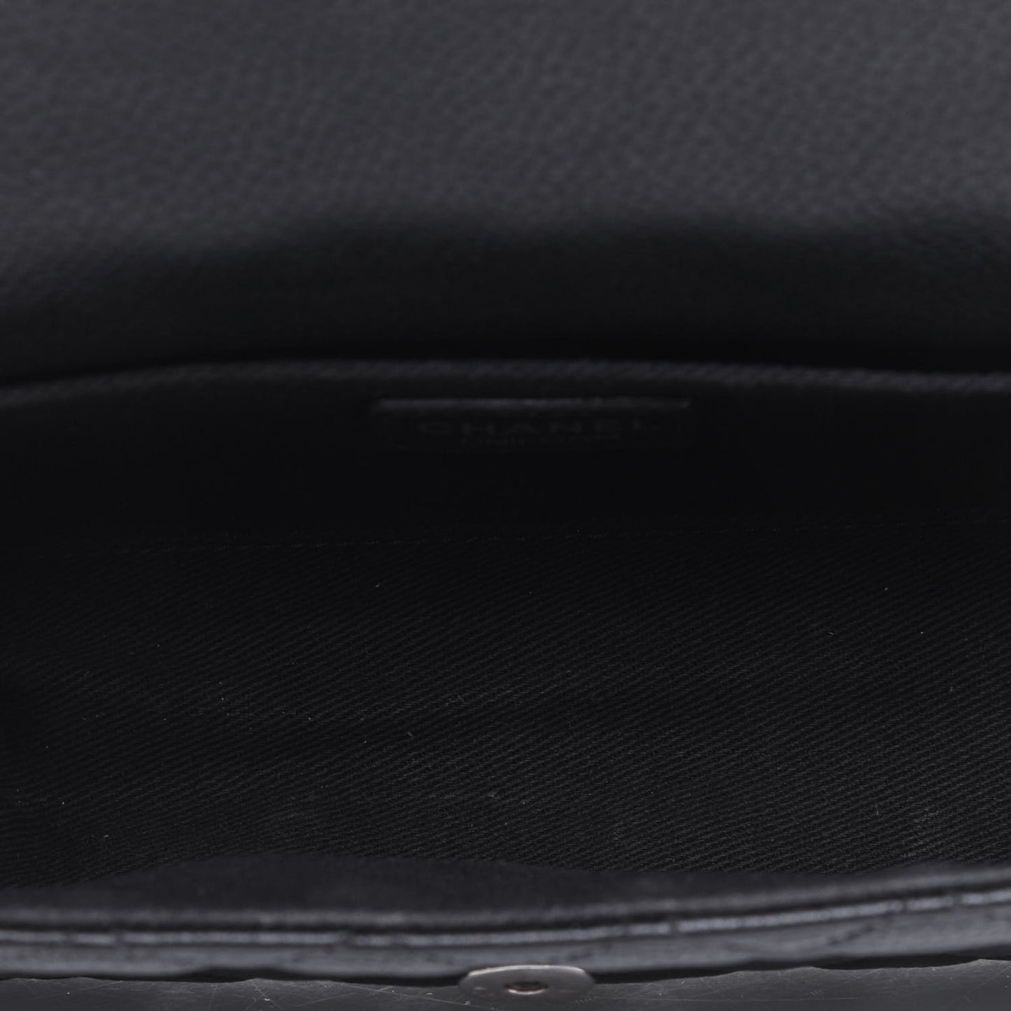 Grained Calfskin Quilted 2.55 Reissue Flap Belt Bag Clutch Black