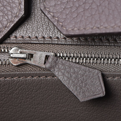 Hermes Togo Birkin 35 Etain 16 of 32