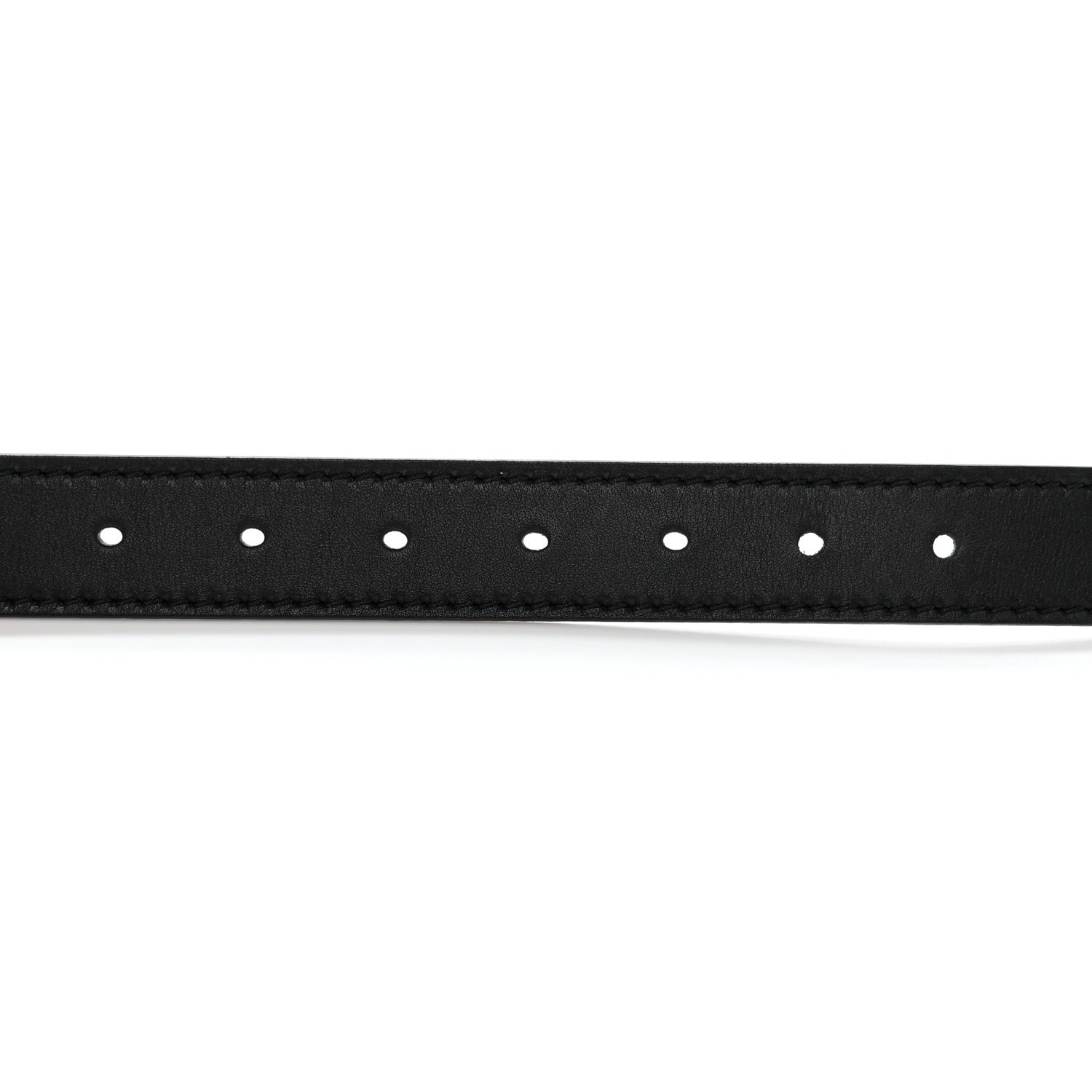 Christian Dior Calfskin D Fence Belt 75 30 Black 3 of 9