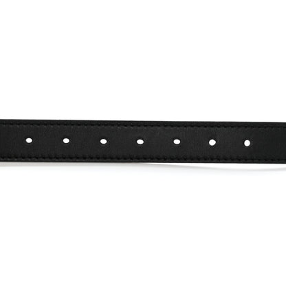 Christian Dior Calfskin D Fence Belt 75 30 Black 3 of 9