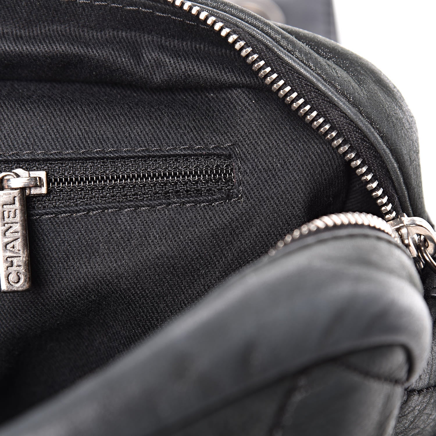 Chanel Iridescent Calfskin Medium In the Mix Flap Black 10 of 17