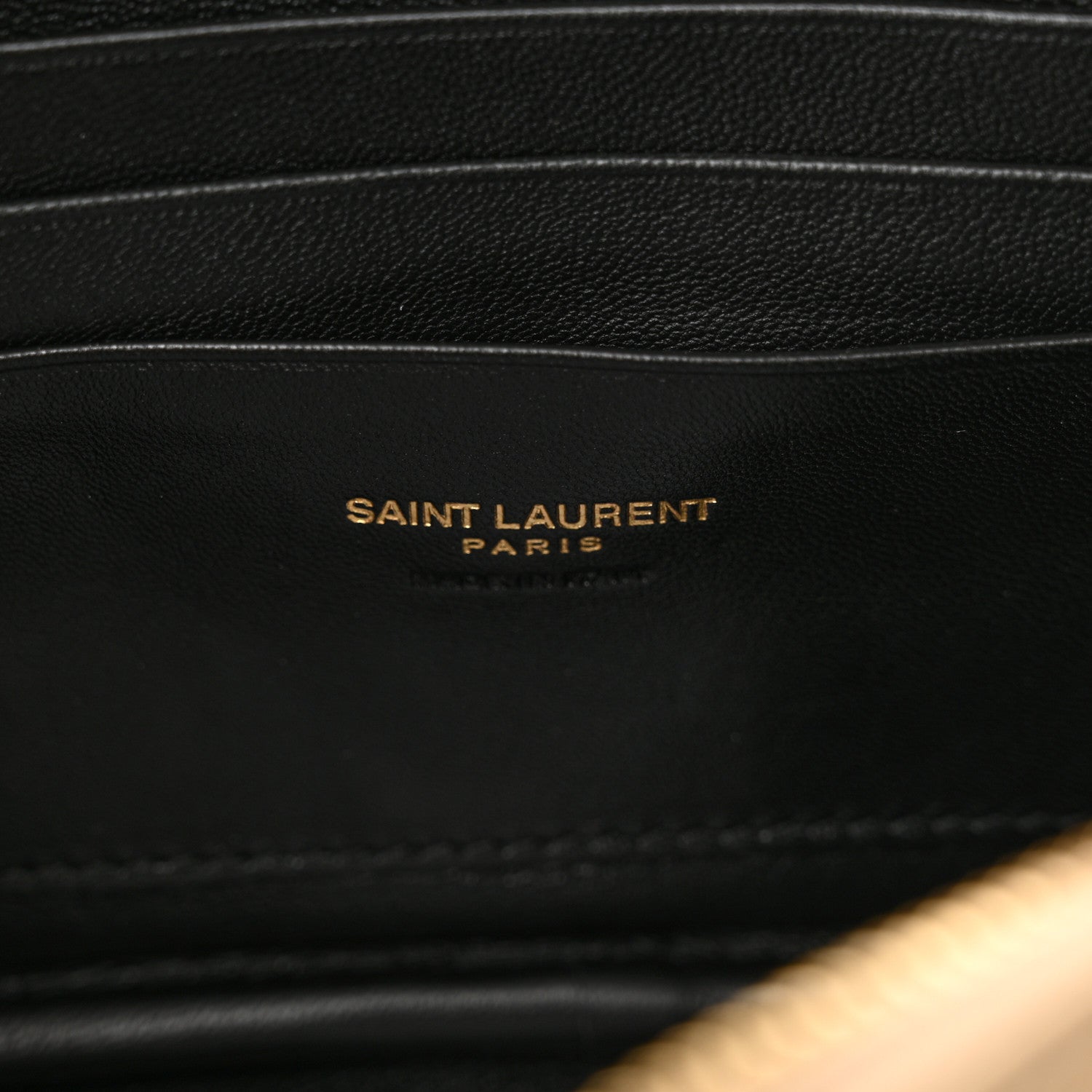 Saint Laurent Grain De Poudre Matelasse Monogram Mini Lou Camera Bag Ivory Natural 6 of 11