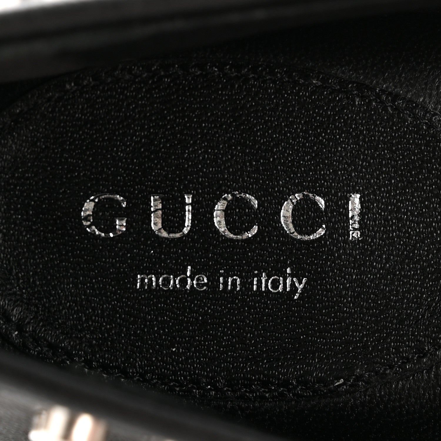 Gucci Nappa Carmaque Studded Horsebit Ballet Flats 39.5 Black 8 of 11