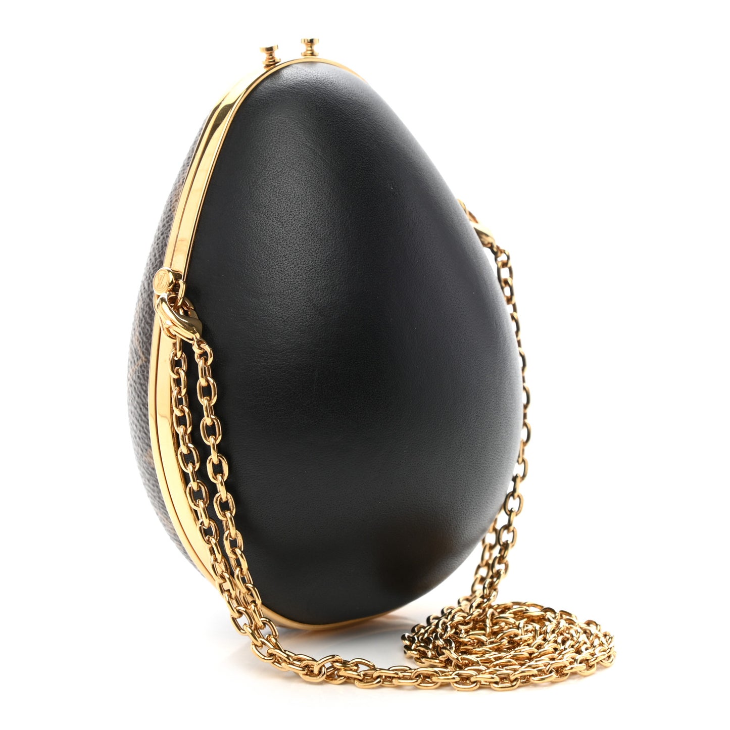 Monogram Egg Case Black