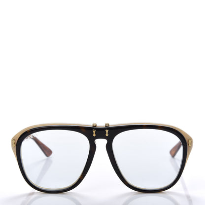 Gucci Acetate Flip Up Sunglasses GG0087S Tortoise 2 of 9