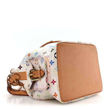 Louis Vuitton Monogram Multicolor Petit Noe White 4 of 10