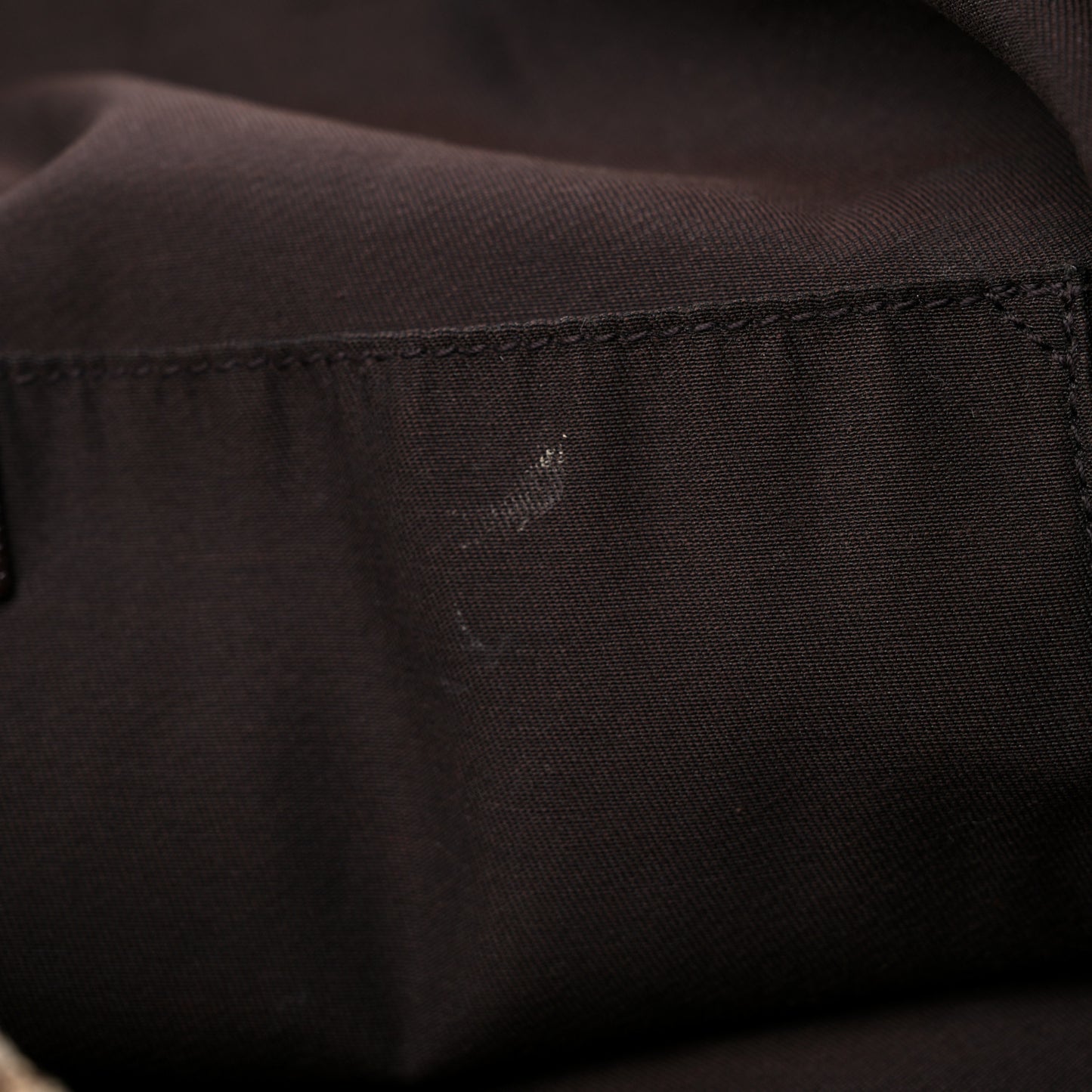 GG Monogram Medium Web Handle Vertical Tote Dark Brown