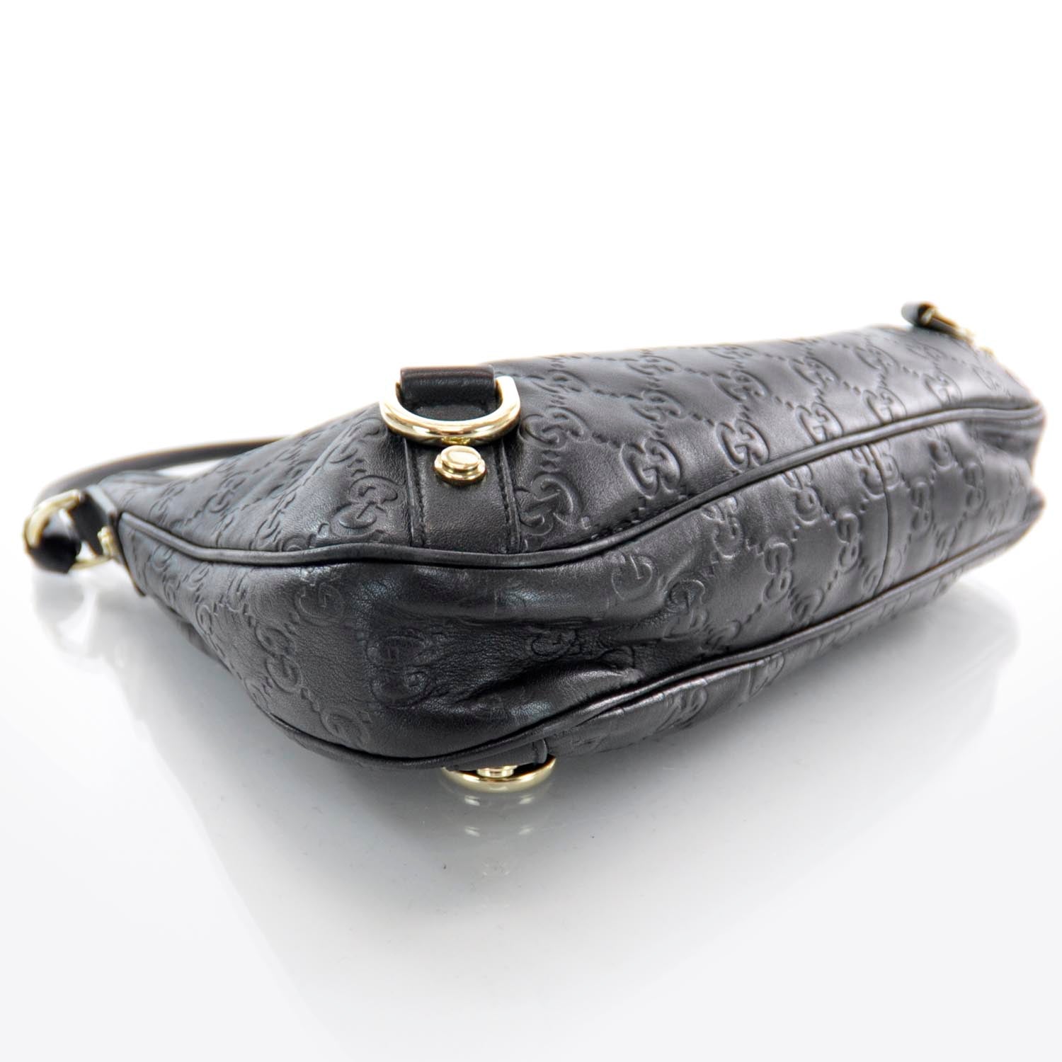 Gucci Guccissima Small Abbey Hobo Black 4 of 8