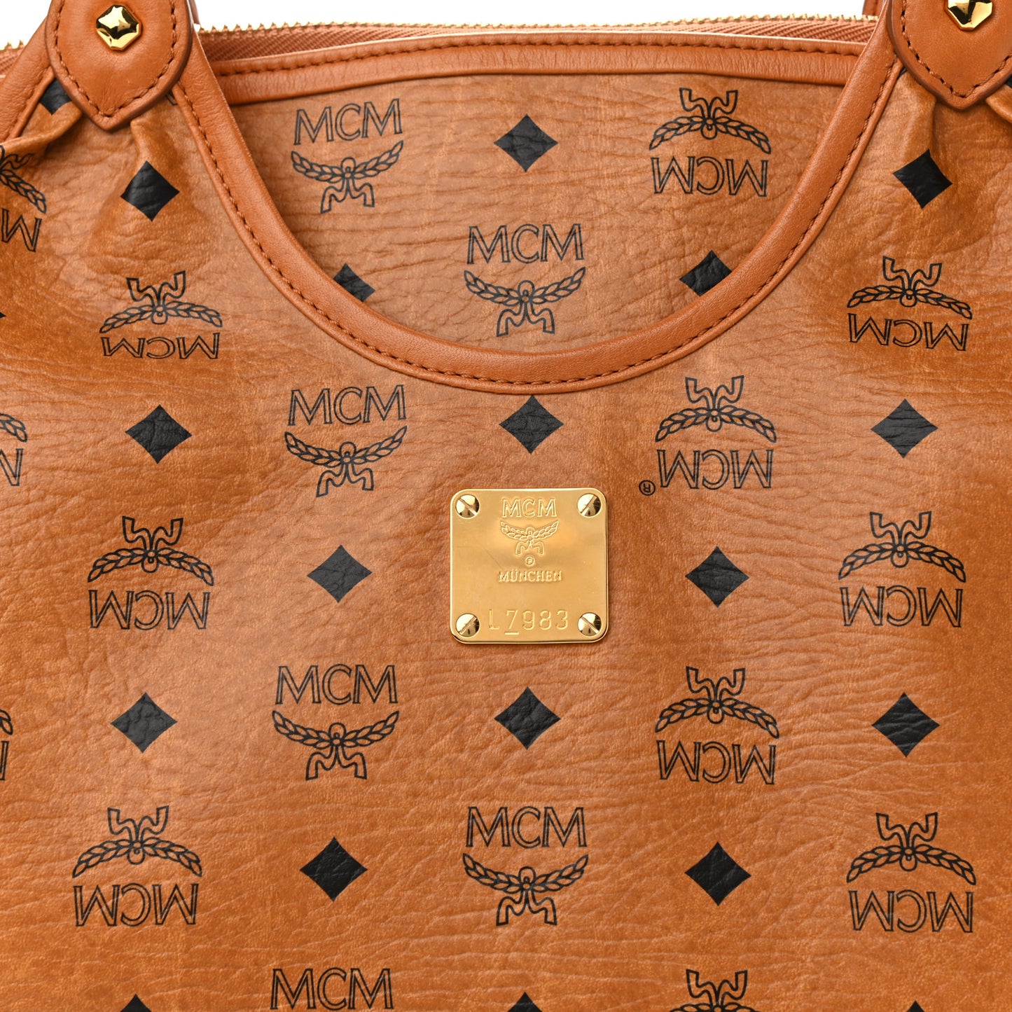 Visetos Shoulder Bag Cognac