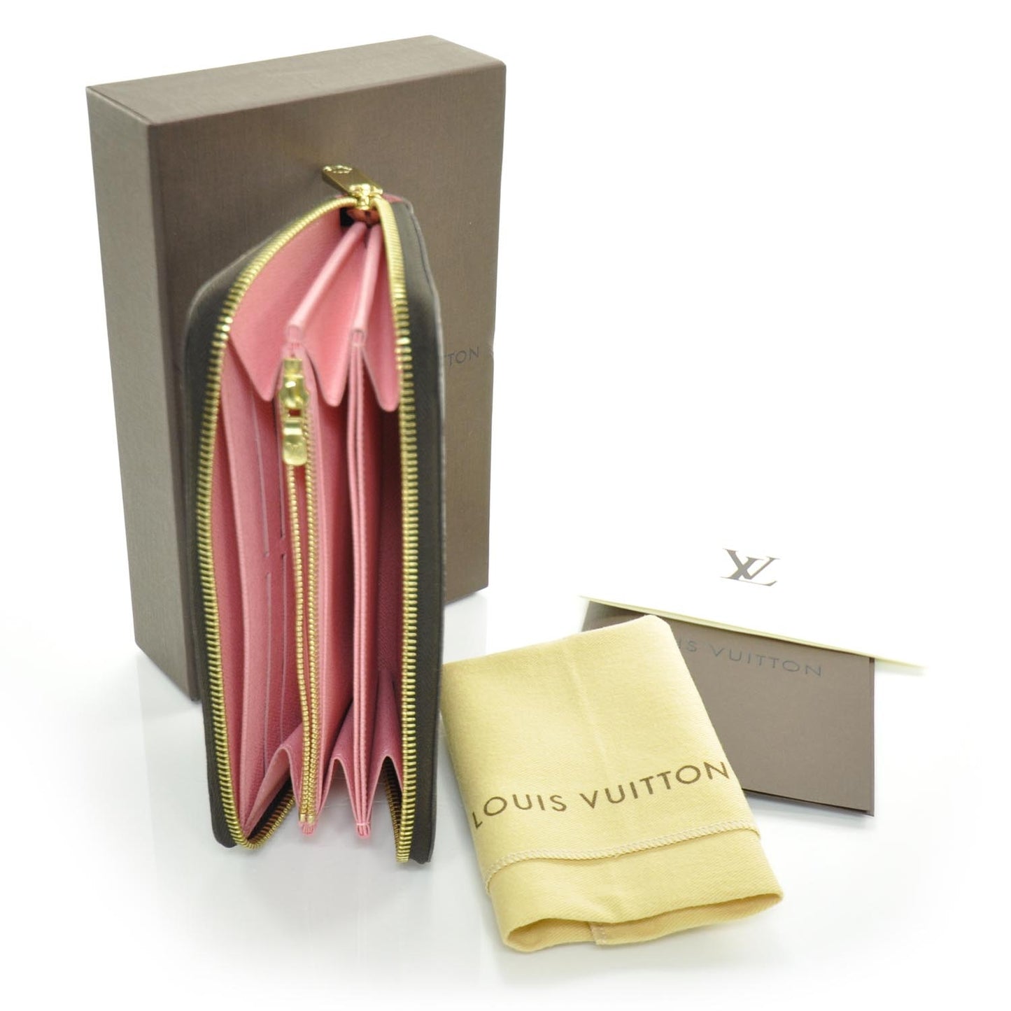Monogram Illustre Zippy Wallet Rose