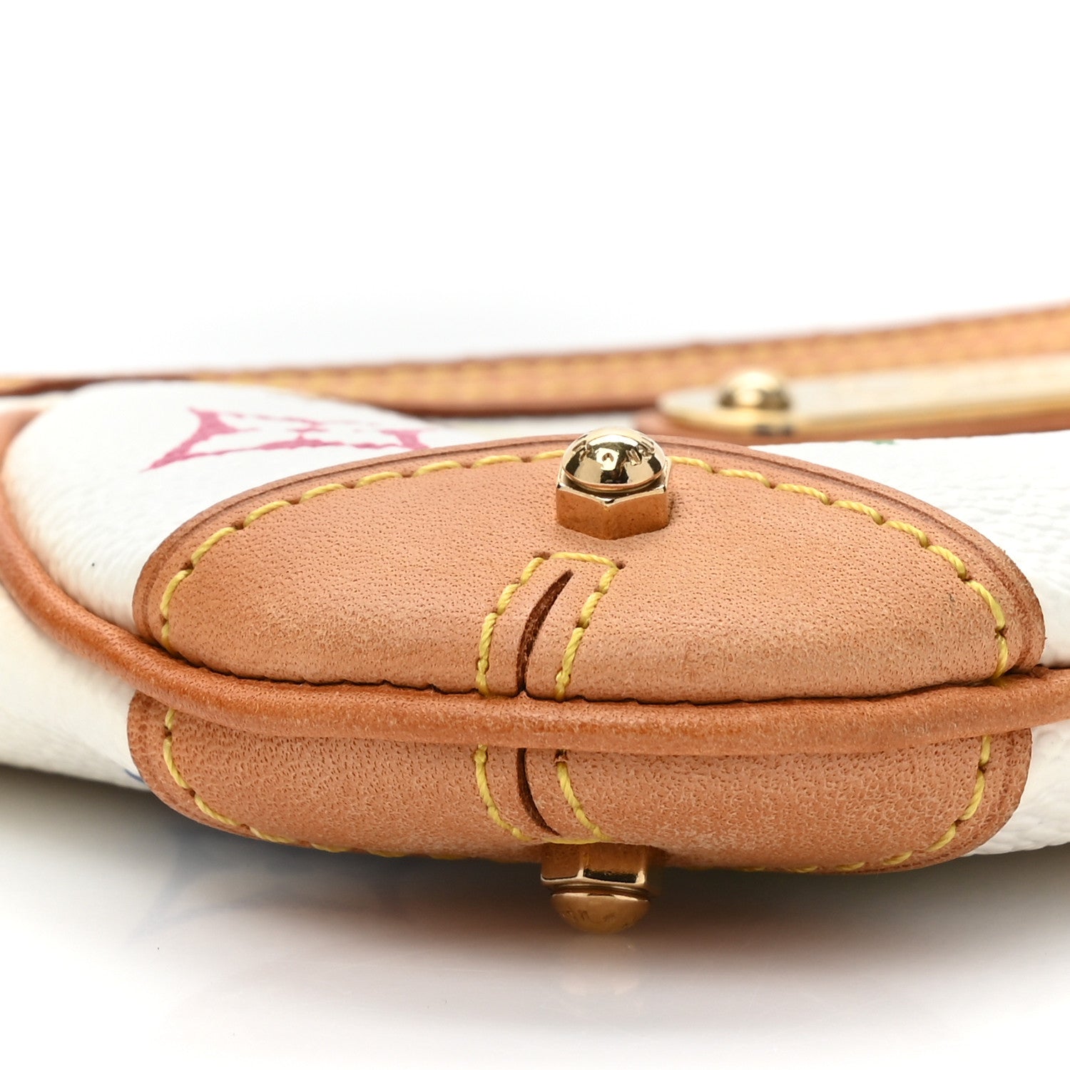 Louis Vuitton Monogram Multicolor Pochette Milla MM White 8 of 8