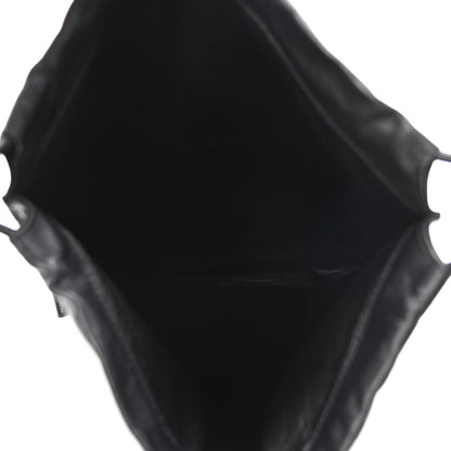 Tom Ford Calfskin Flat Drawstring Tote Black 5 of 9