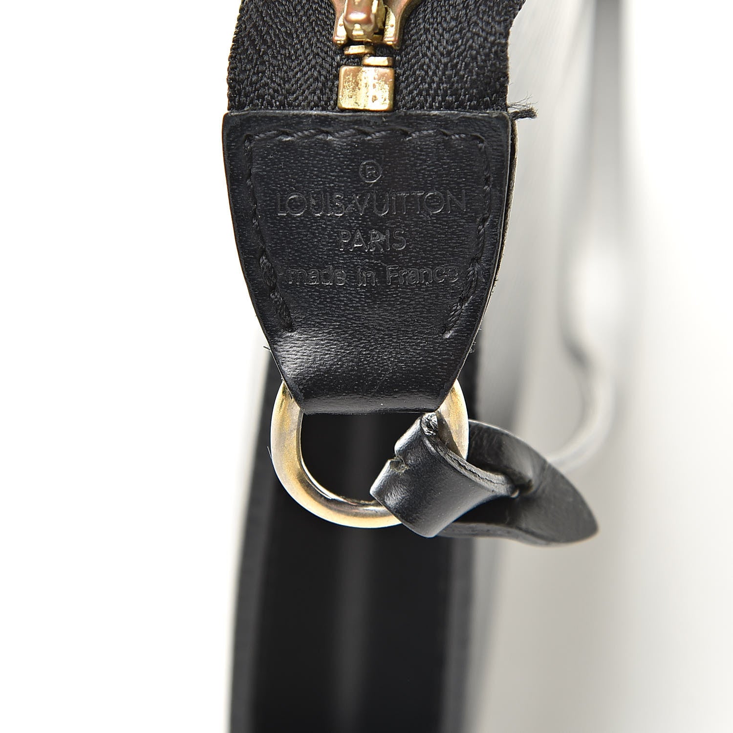 Louis Vuitton Epi Pochette Accessories 24 Black 6 of 12