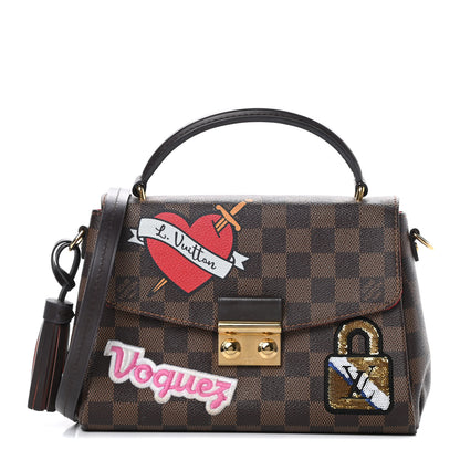Louis Vuitton Damier Ebene Patches Croisette 1 of 15