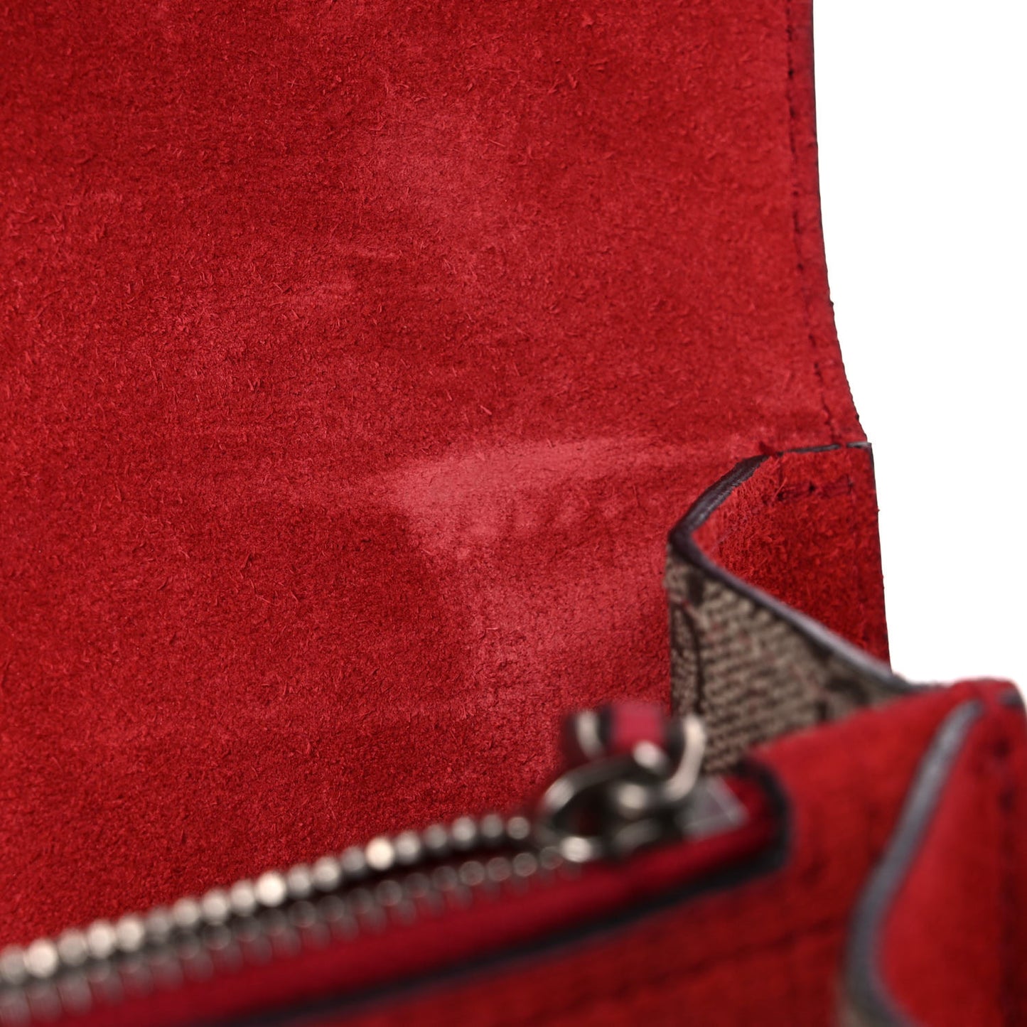 GG Supreme Monogram Small Dionysus Shoulder Bag Red