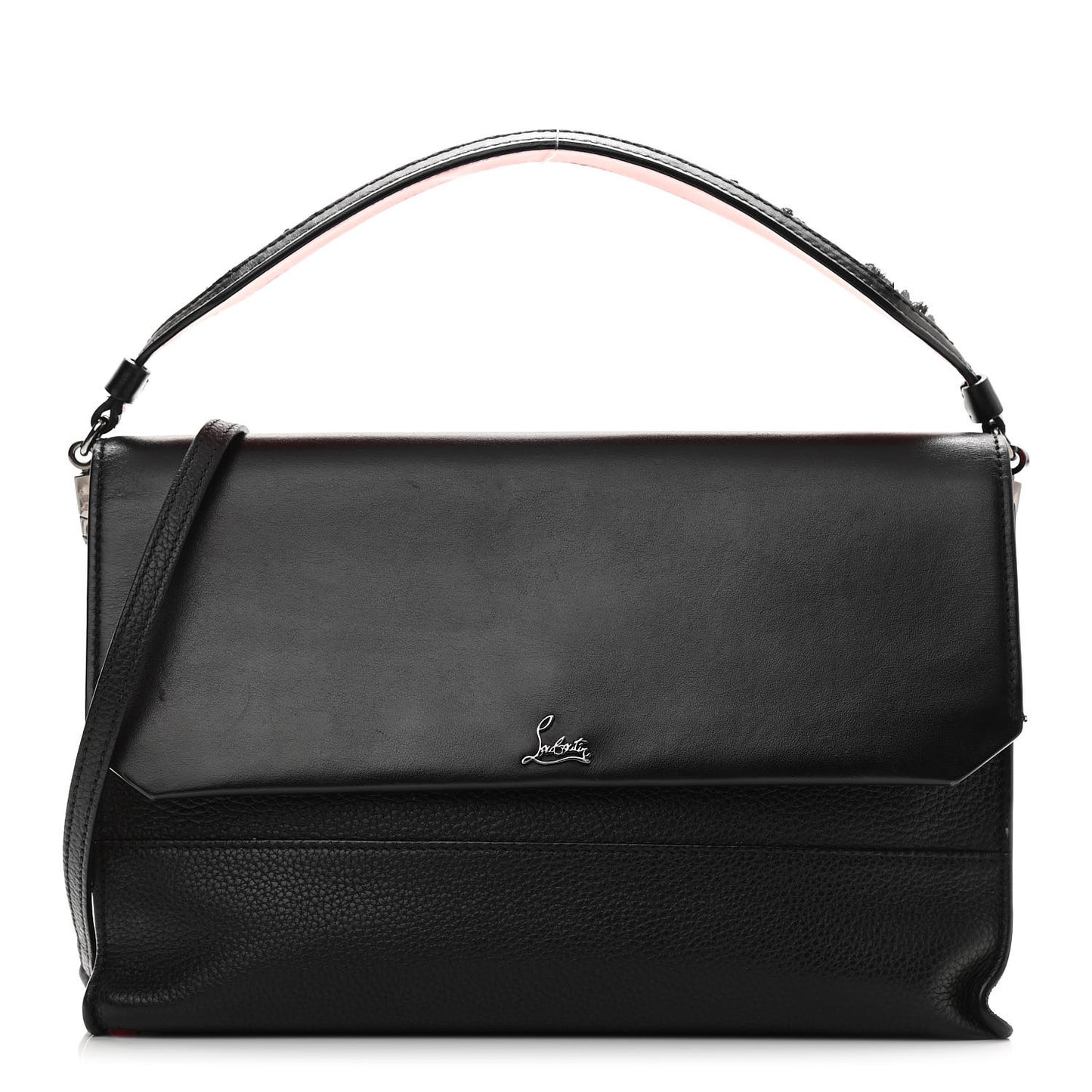 Calfskin Boudoir Shoulder Bag Black