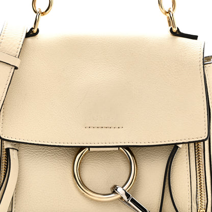 Chloe Calfskin Mini Faye Day Shoulder Bag Off White 7 of 9