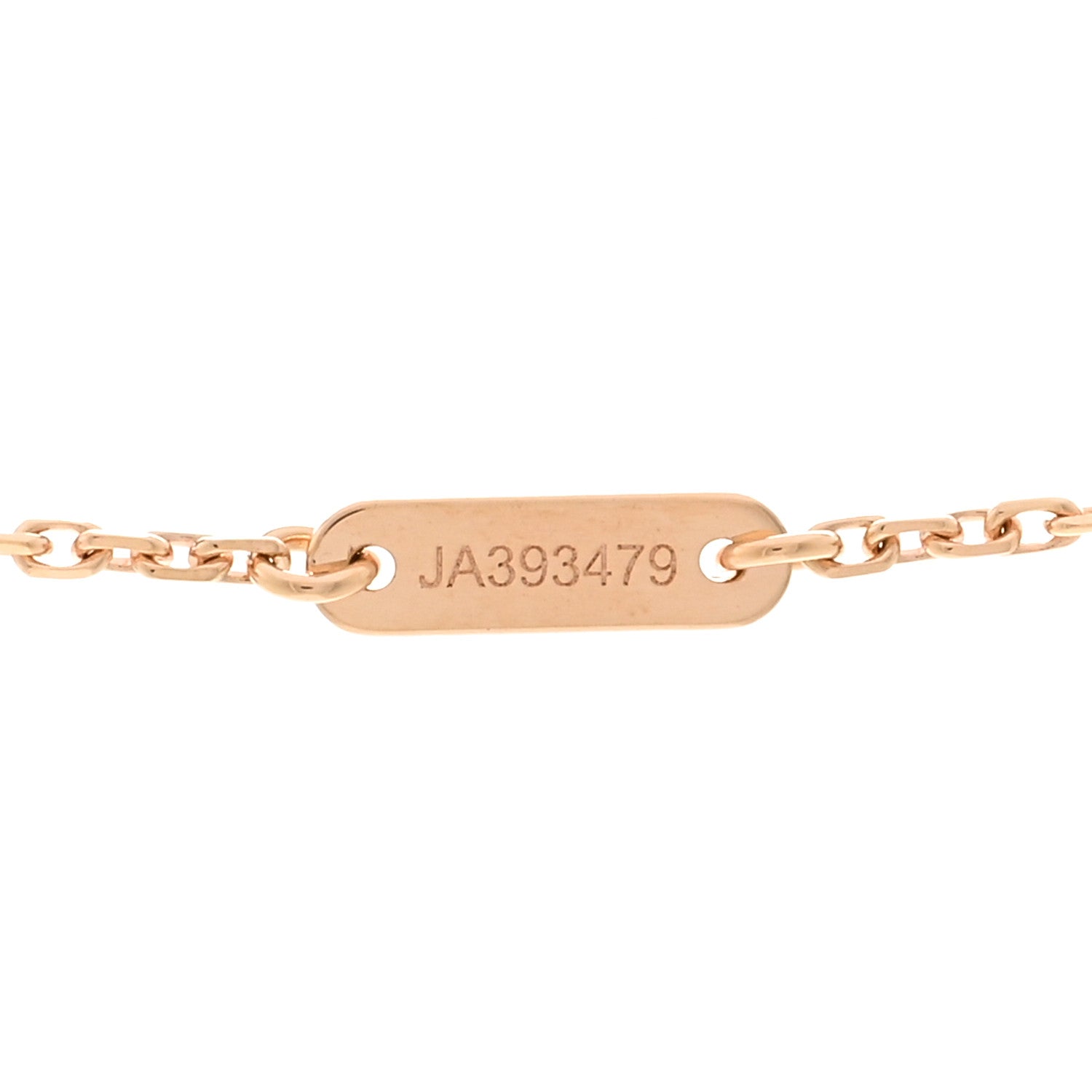 Van Cleef & Arpels 18K Rose Gold Sweet Alhambra Pendant Necklace 6 of 6