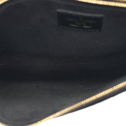 Louis Vuitton Monogram Giant Jungle Pochette Double Zip Black 6 of 11