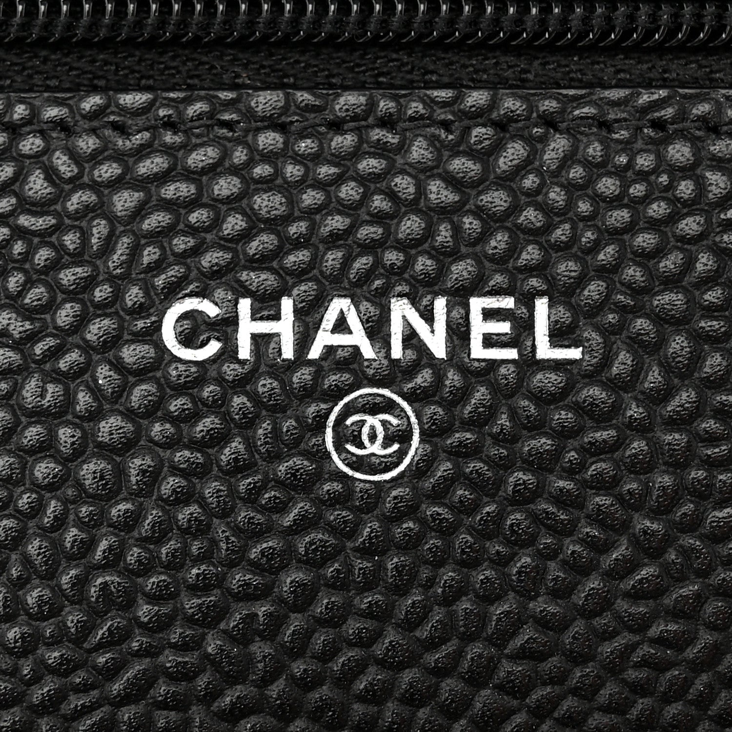 Chanel Caviar Quilted Wallet on Chain WOC Black 6 of 13