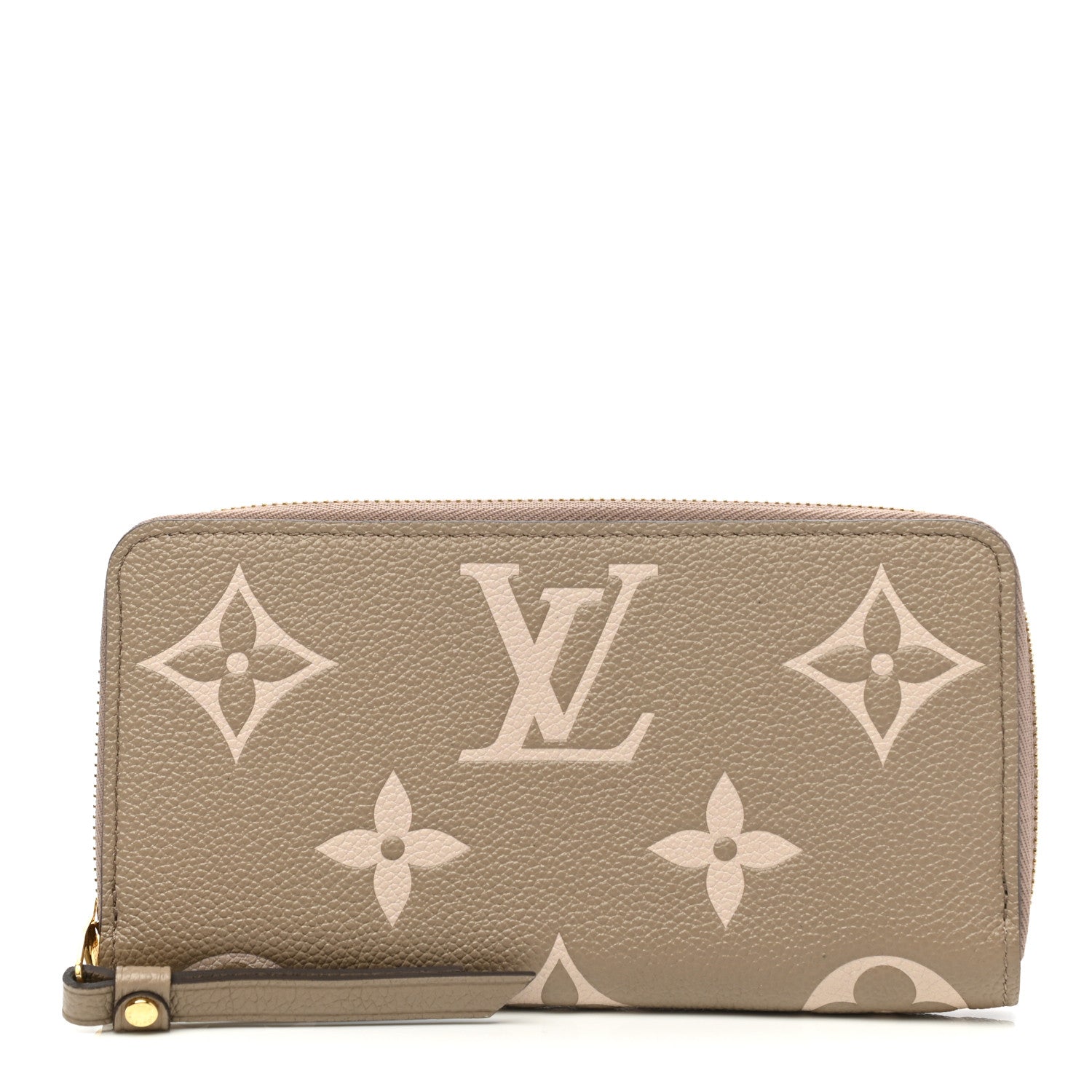 Louis Vuitton Empreinte Monogram Giant Zippy Wallet Tourterelle Creme 1 of 6
