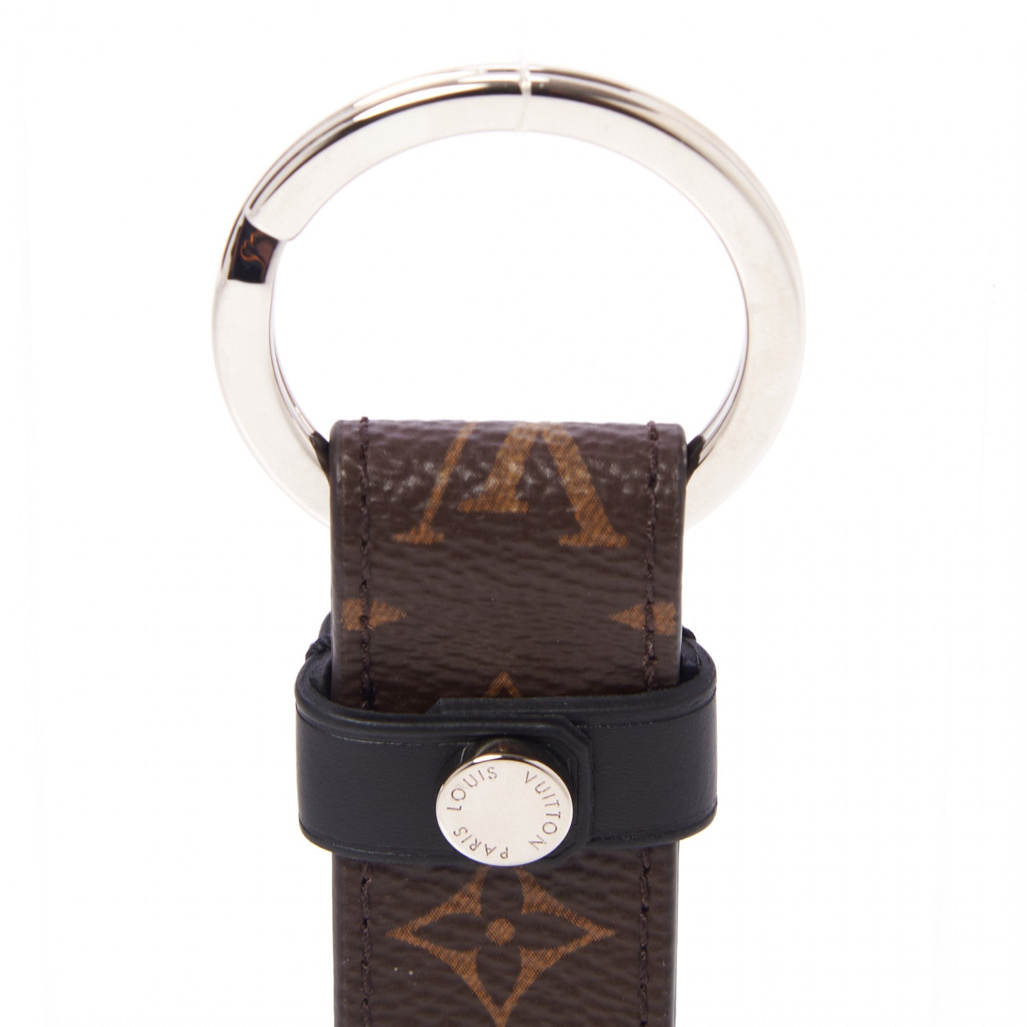 Louis Vuitton Monogram LV Dragonne Bag Charm Key Holder 4 of 4