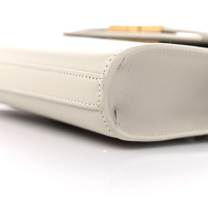 Saint Laurent Smooth Calfskin Mini Manhattan Shoulder Bag Blanc Vintage 8 of 9