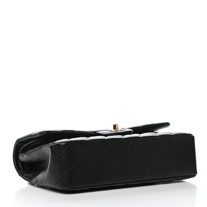 Chanel Lambskin Quilted Medium Double Flap Black 4 of 11